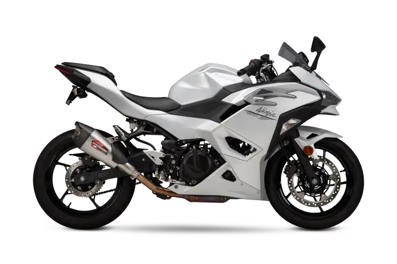 Exhaust Street At2 Slip On Ss Ss Cf - YOSHIMURA