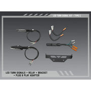 Yoshimura Fender Eliminator V2 Body 075BG-STD-C-K - FE Stnd Led Turn Sig Kit