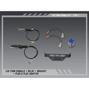 Yoshimura Fender Eliminator V2 Body 075BG-STD-F-K - FE Stnd Led Turn Sig Kit