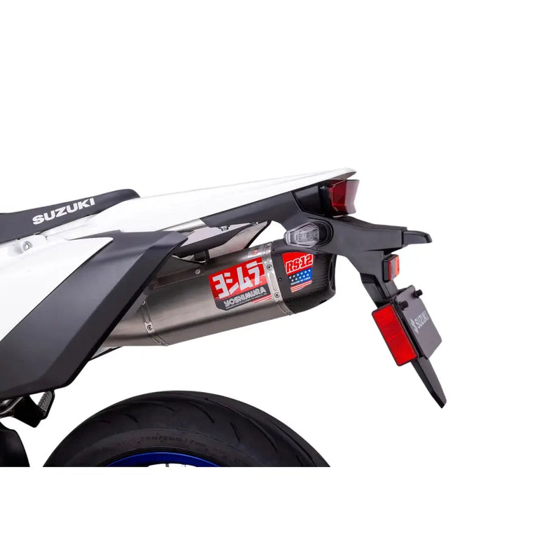 Yoshimura RS-12 Slip On Exhaust 116612S521 - Street RS-12 WF SS-SS-CF