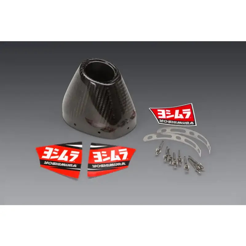 Yoshimura RS4-CFC-K-1 End Cap Cover Kit Rs4 Cf - Exhaust