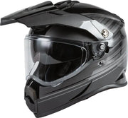 Youth At 21y Adventure Raley Helmet Black/Grey Ym - GMAX