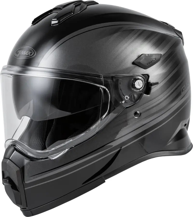 Youth At 21y Adventure Raley Helmet Black/Grey Ym - GMAX