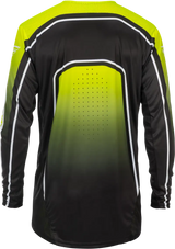 Youth Rayce Bicycle Jersey Lime/Black/White Yl - FLY RACING