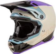 Youth Formula Cc Glide Helmet Purple/Stone/Black Yl - FLY RACING
