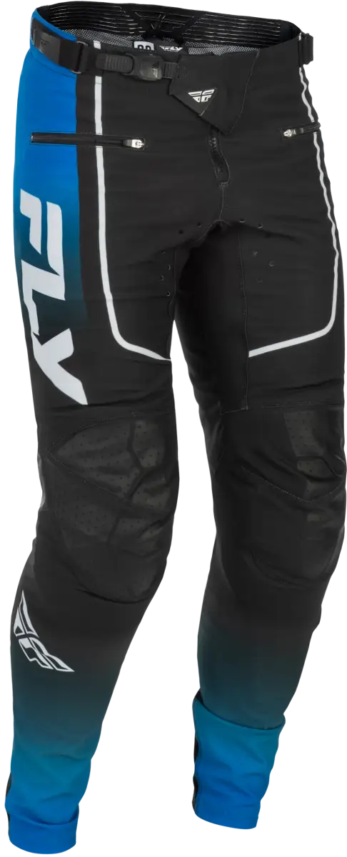 Youth Rayce Bicycle Pants Blue/Black/White Sz 22 - FLY RACING
