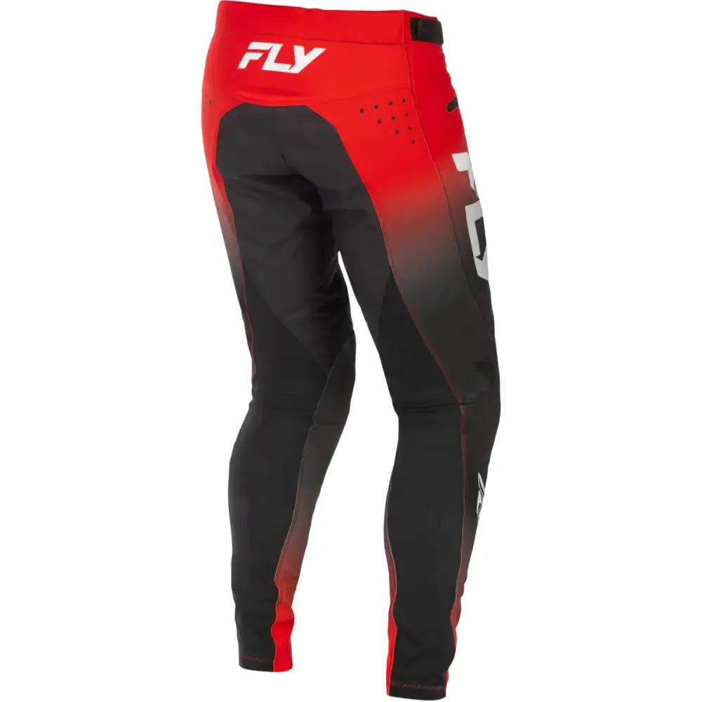 Youth Rayce Bicycle Pants Red/Black/White Sz 26 - FLY RACING