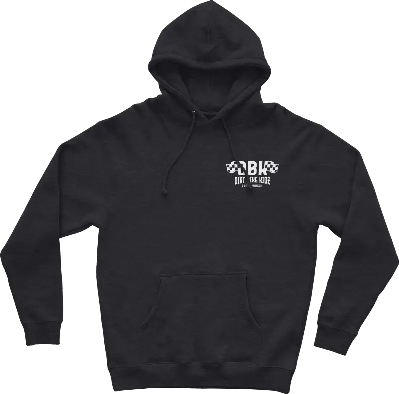 Till The End Youth Hoodie Charcoal Yl - DBK