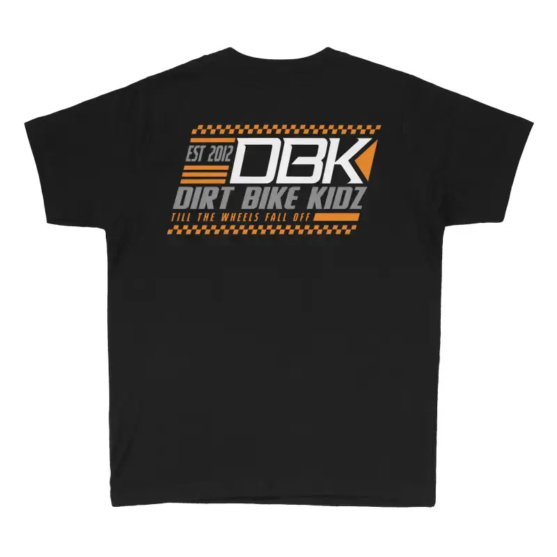 We Race Youth Tee Black Ym - DBK