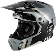 Youth Formula Cp Seal Helmet Black/Grey/Light Grey Yl - FLY RACING
