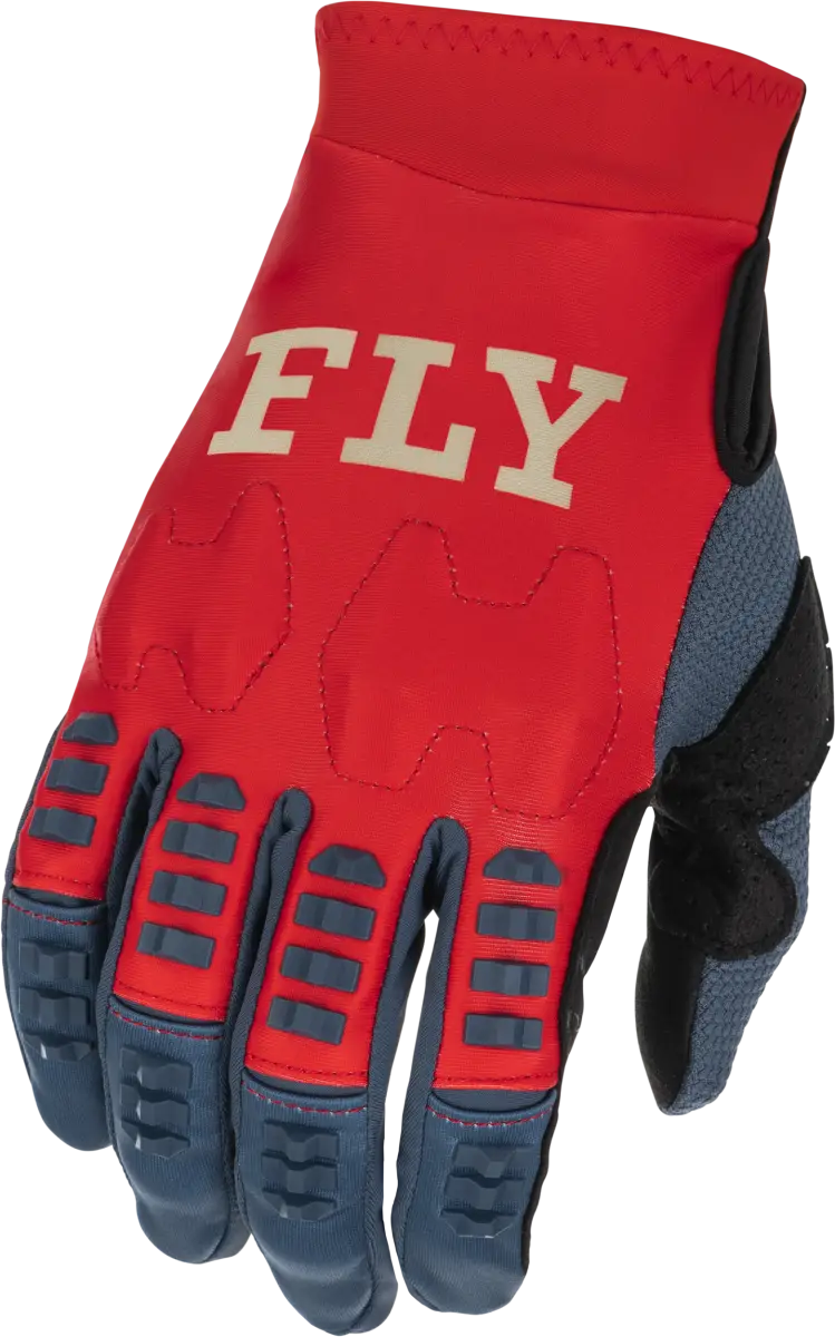 FLY RACING Youth Evolution Dst Gloves Red/Grey Yl
