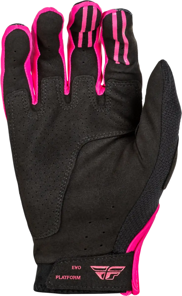 Youth Evolution Dst Gloves Black/Pink Yl - FLY RACING