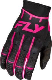 Youth Evolution Dst Gloves Black/Pink Yl - FLY RACING