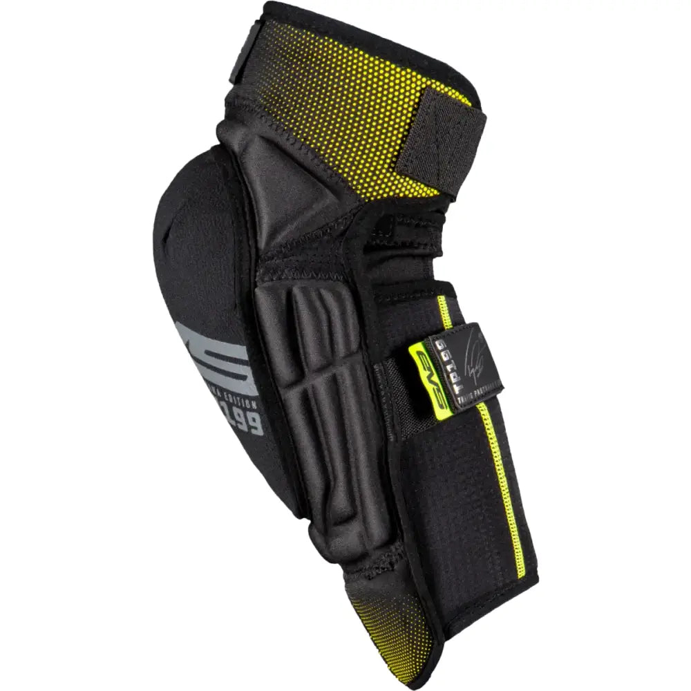EVS TP199 Knee/Shin Guard Black/Hi Vis Youth - EVS