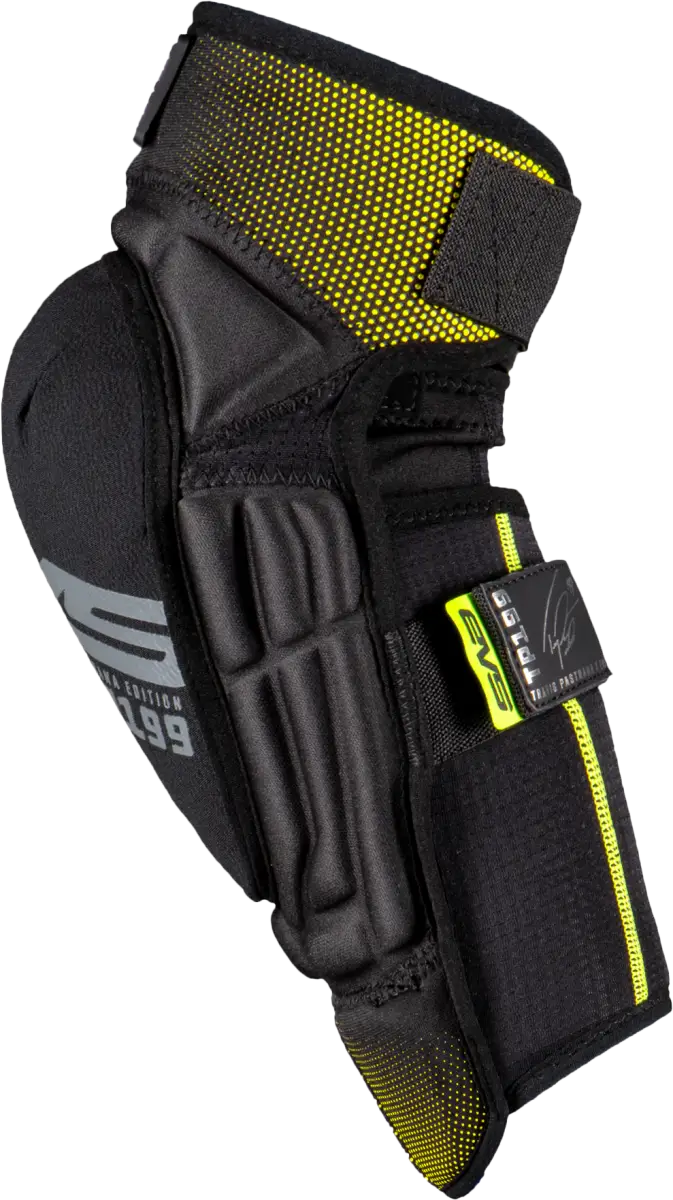 EVS TP199 Knee/Shin Guard Black/Hi Vis Youth - EVS