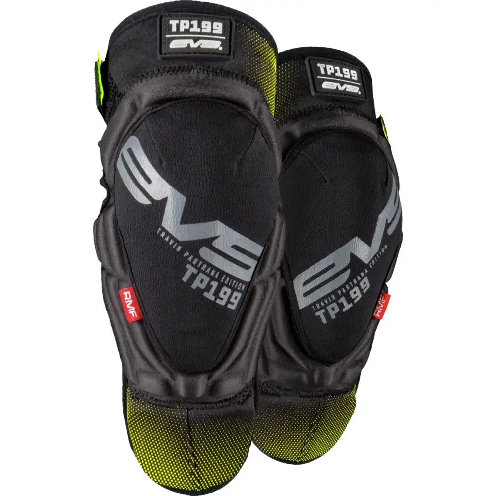 EVS TP199 Knee/Shin Guard Black/Hi Vis Youth - EVS