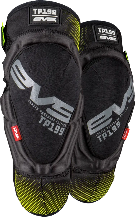 EVS TP199 Knee/Shin Guard Black/Hi Vis Youth - EVS