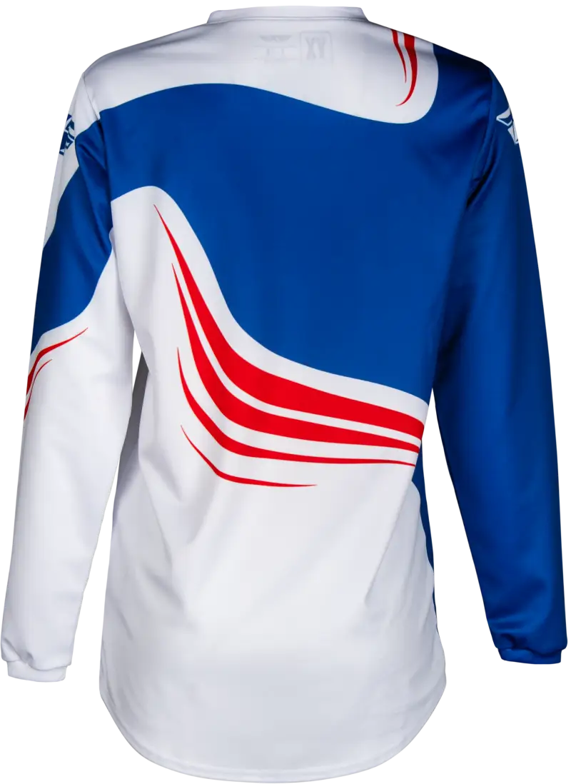 Youth F 16 Jersey Red/White/Blue Ys - FLY RACING