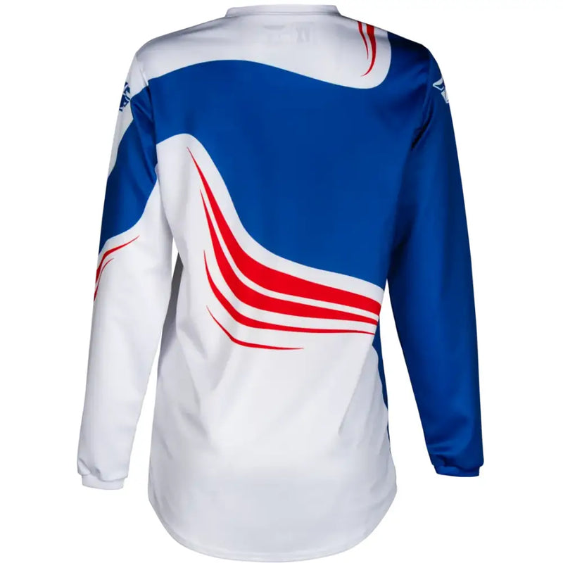 Youth F 16 Jersey Red/White/Blue Ys - FLY RACING