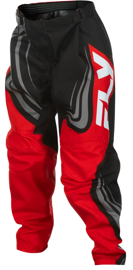 Youth F 16 Pants Ca/Ny Black/Red/White Sz 26 - FLY RACING