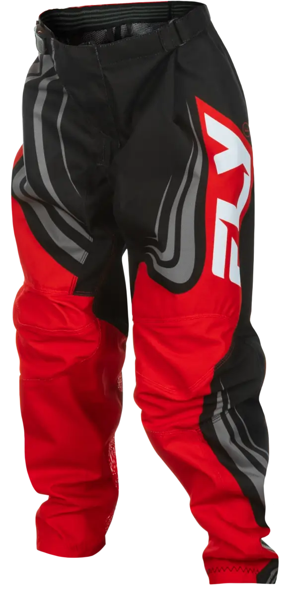 Youth F 16 Pants Ca/Ny Black/Red/White Sz 26 - FLY RACING