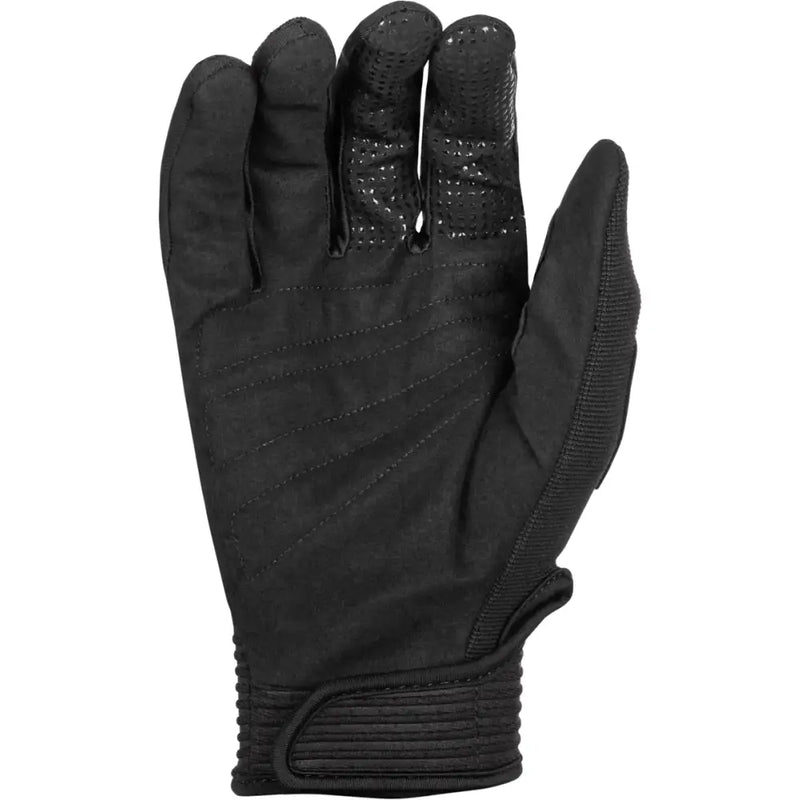 Youth F 16 Gloves Black Ym - FLY RACING