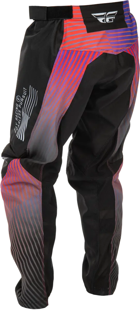 Youth F 16 Pants Black/Red/Purple Sz 18 - FLY RACING