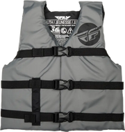 FLY RACING Youth Flotation Vest Grey/Black