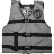 FLY RACING Youth Flotation Vest Grey/Black
