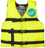FLY RACING Youth Flotation Vest Hi Vis/Blue