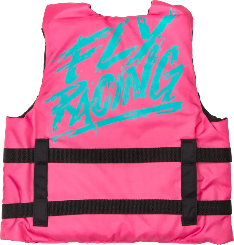 Youth Flotation Vest Neon Pink/Teal - RV and Auto Parts