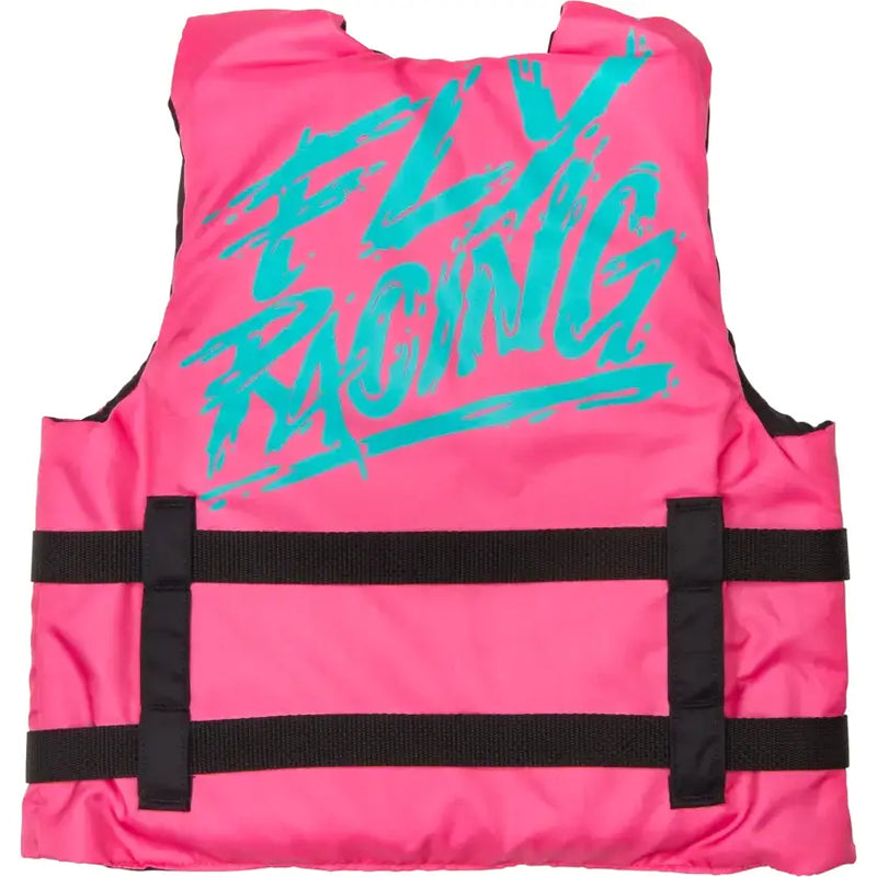 Youth Flotation Vest Neon Pink/Teal - RV and Auto Parts