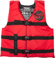 FLY RACING Youth Flotation Vest Red/Black