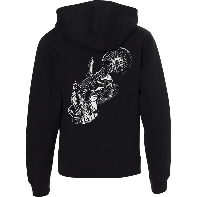 Youth Fly Dbk Wheelie Hoodie Black Ym