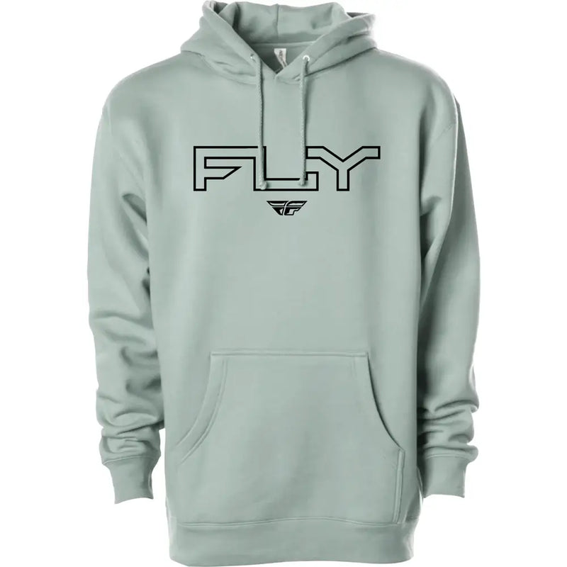 Youth Fly Edge Hoodie Dusty Sage Yl/Yx