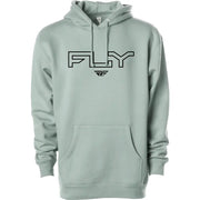 Youth Fly Edge Hoodie Dusty Sage Ys/Ym