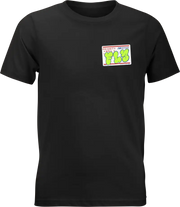 Youth Fly Graffiti Tee Black Ys - FLY RACING