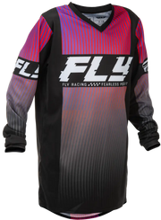 Youth F 16 Jersey Black/Red/Purple Ys - FLY RACING