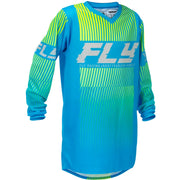 Youth F 16 Jersey Blue/Hi Vis Ym - FLY RACING