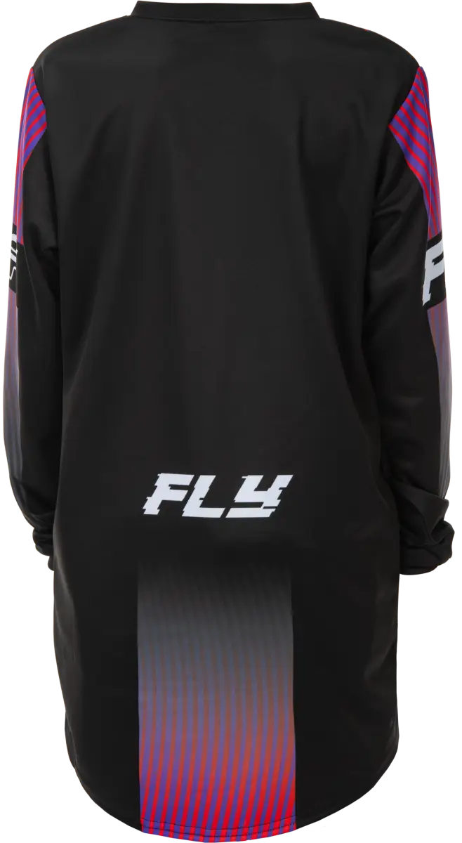 Youth F 16 Jersey Black/Red/Purple Yxl - FLY RACING