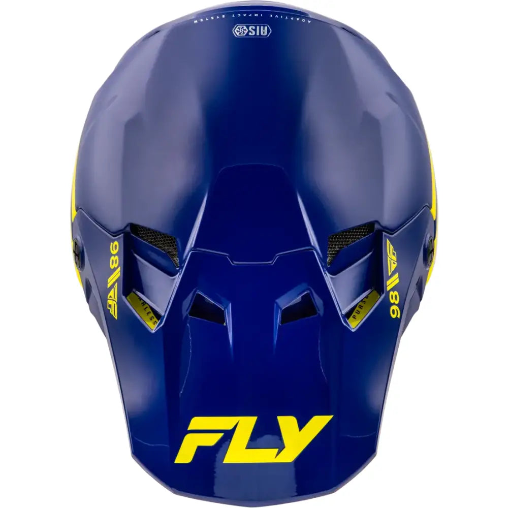 Youth Formula Cc Objective Helmet Navy/Yellow Yl