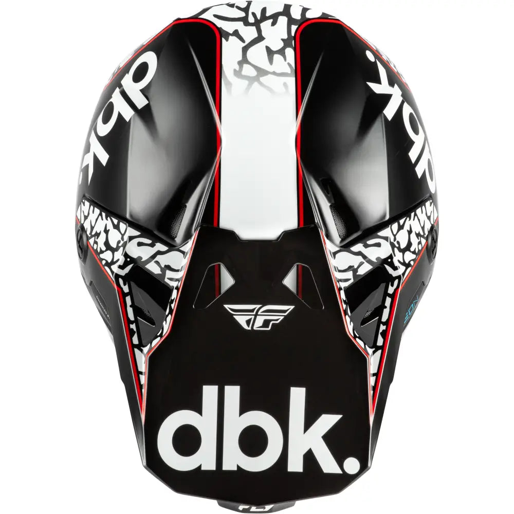 Youth Formula Cp Dbk Helmet Black/White/Red Yl