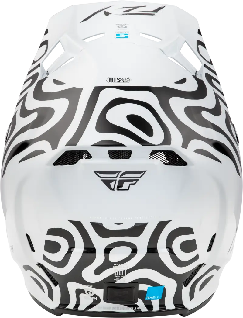 Youth Formula S Carbon Abyss Helmet White/Black Yl