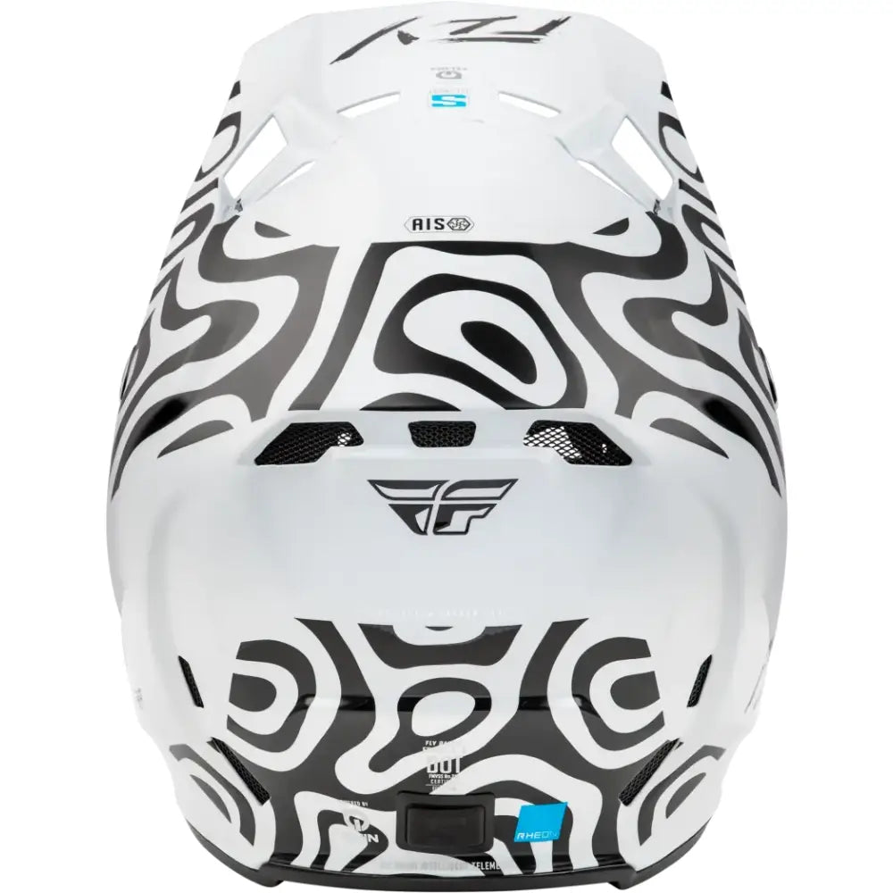 Youth Formula S Carbon Abyss Helmet White/Black Yl