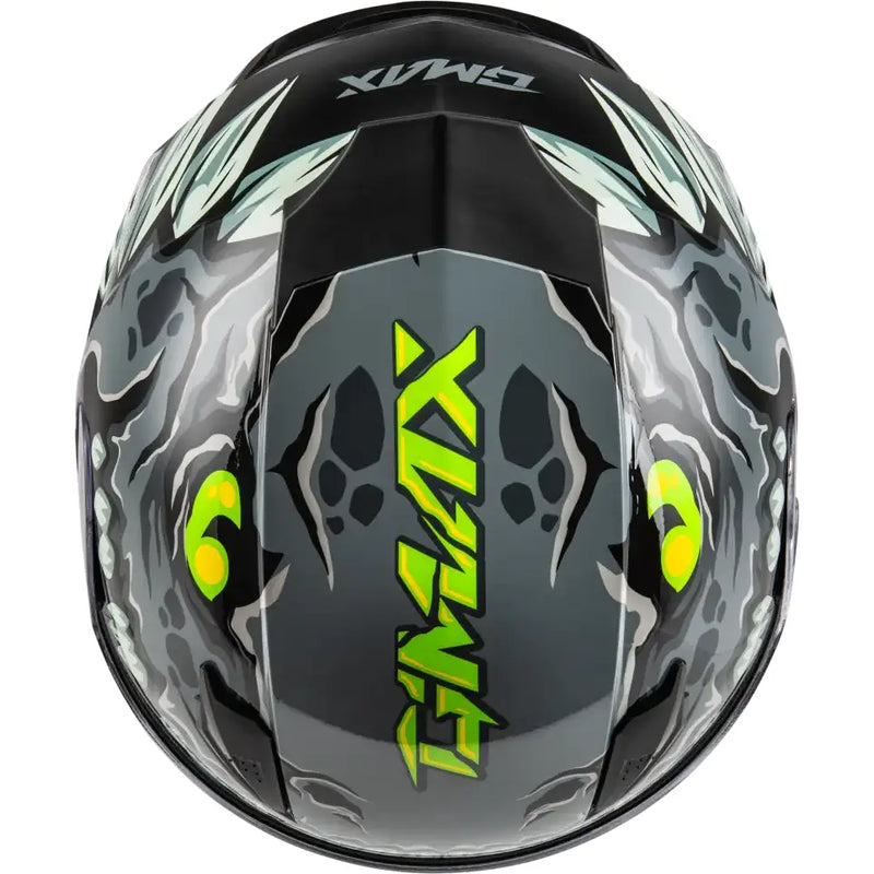 Youth Gm 49y Drax Snow Helmet Grey Yl - Powersports