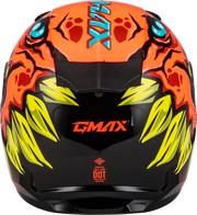 Youth Gm 49y Drax Snow Helmet Orange Yl - Powersports