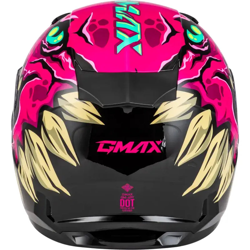 Youth Gm 49y Drax Snow Helmet Pink Yl - Powersports