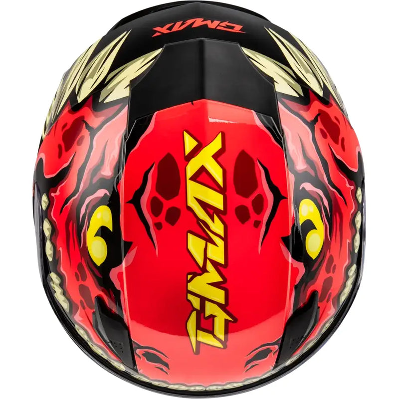 Youth Gm 49y Drax Snow Helmet Red Ym - Powersports
