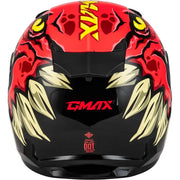 Youth Gm 49y Drax Snow Helmet Red Ys - Powersports