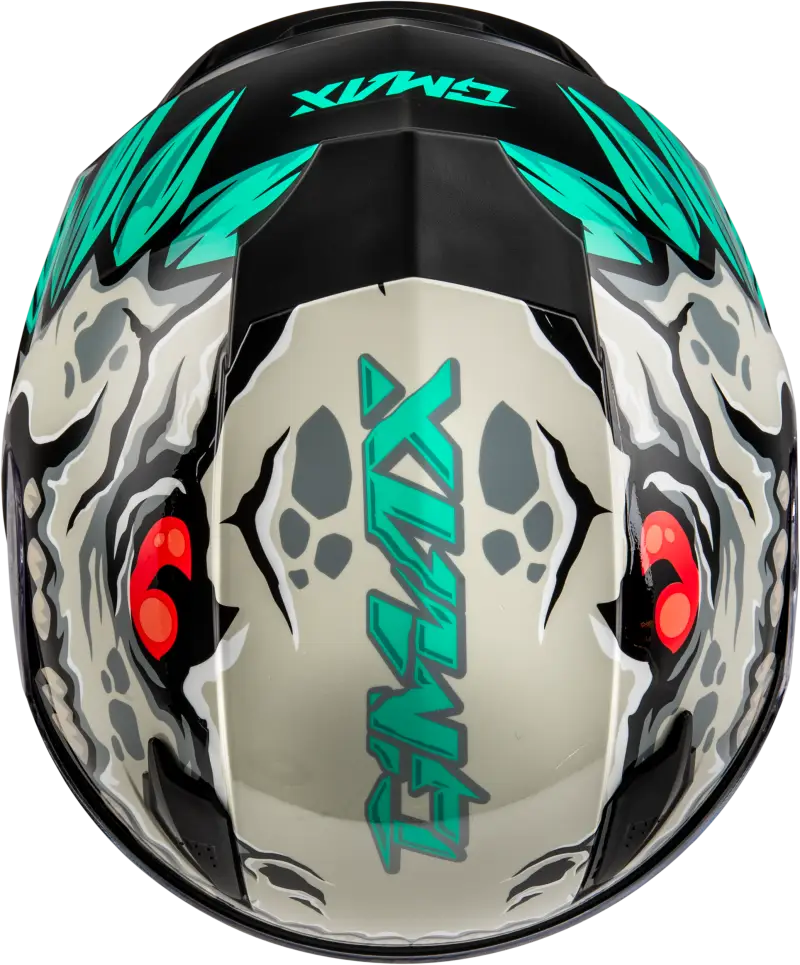 Youth Gm 49y Drax Snow Helmet Silver Yl - Powersports